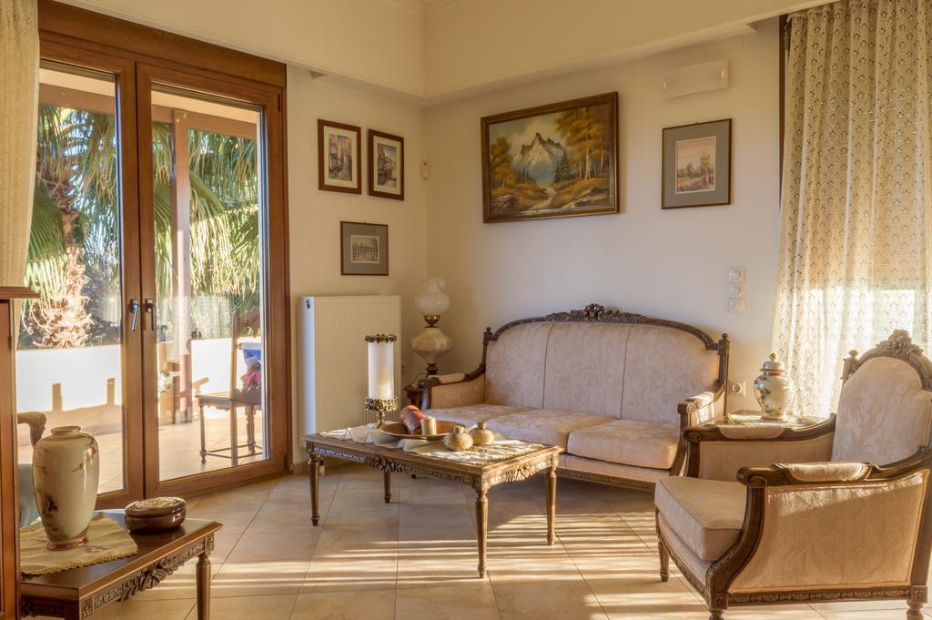 Luxury Villa Karteros Bagian luar foto