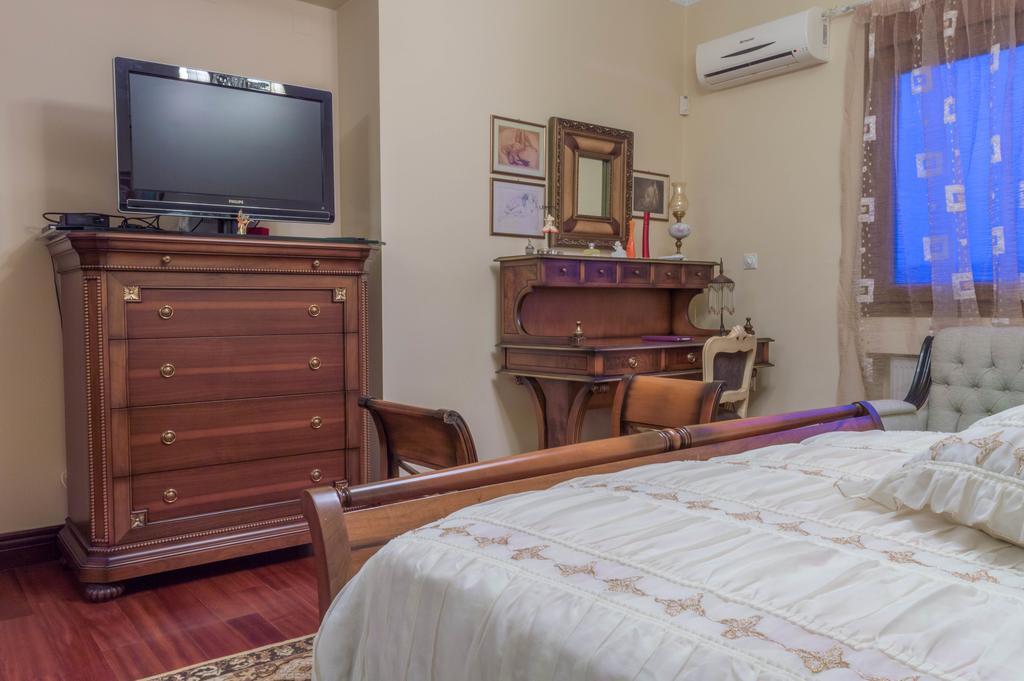 Luxury Villa Karteros Bagian luar foto