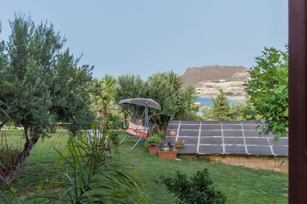 Luxury Villa Karteros Bagian luar foto
