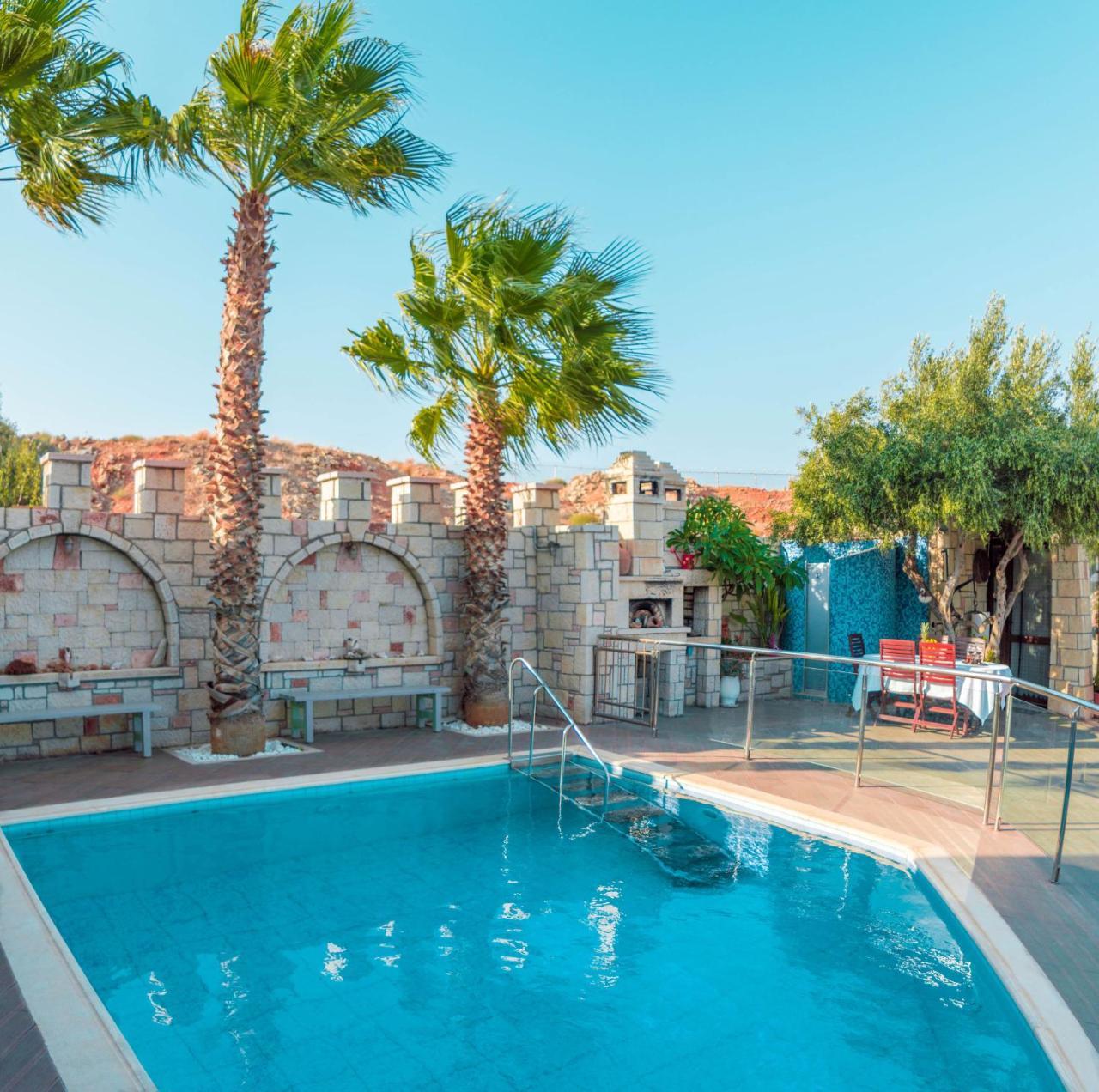 Luxury Villa Karteros Bagian luar foto